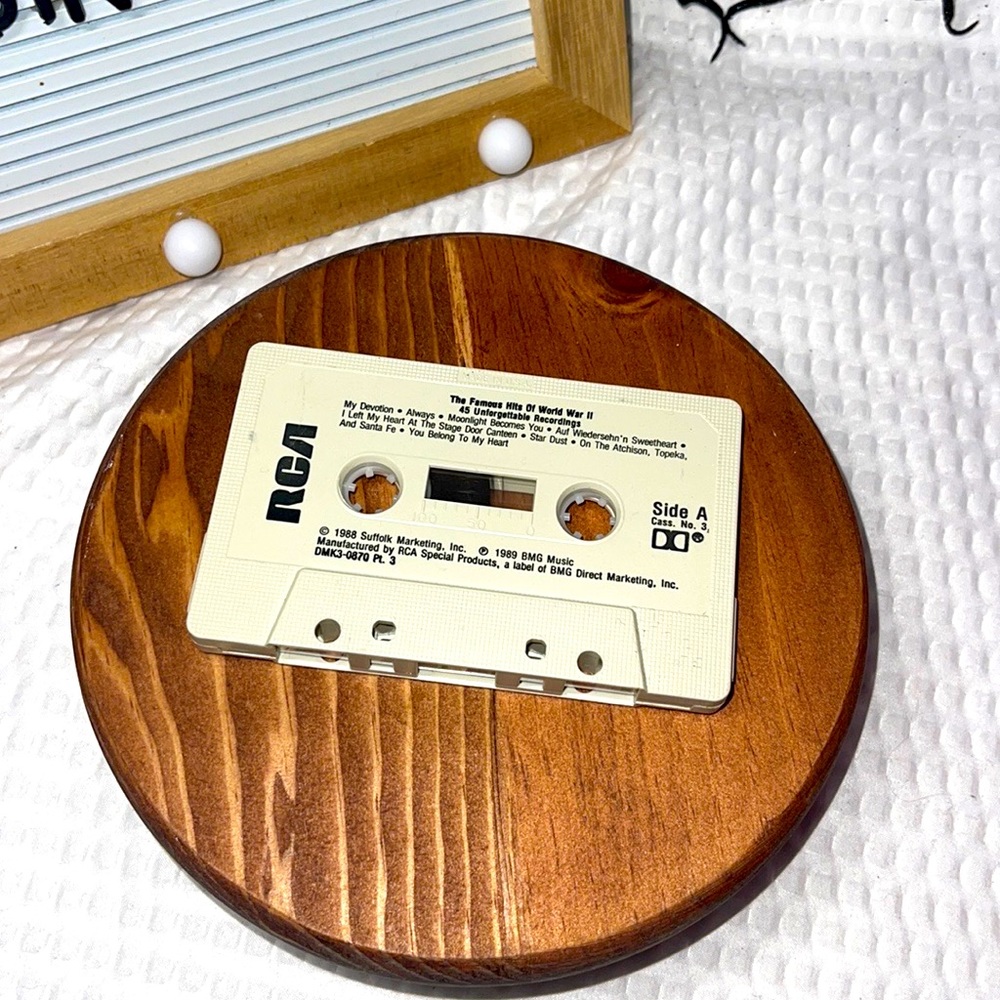 The Famous Hits of World War II Part 2 Cassette Tape - 1988 RCA